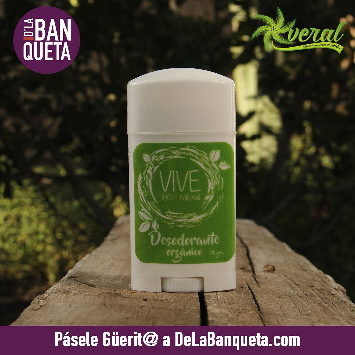Desodorante natural - Veral