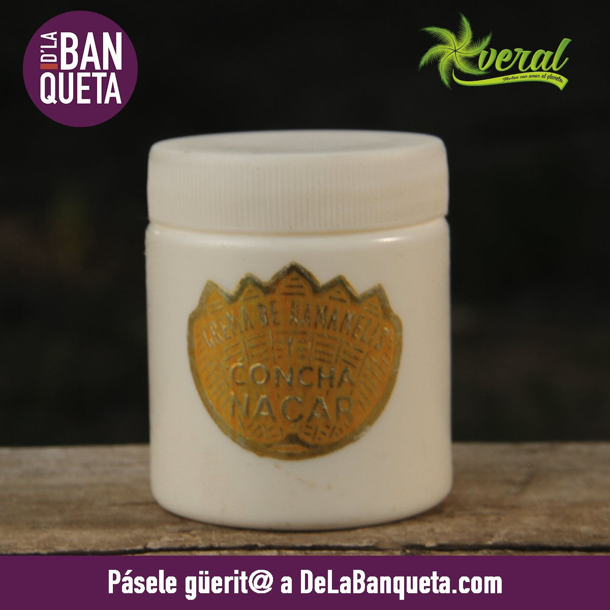Crema concha nacar hamamelis - Veral