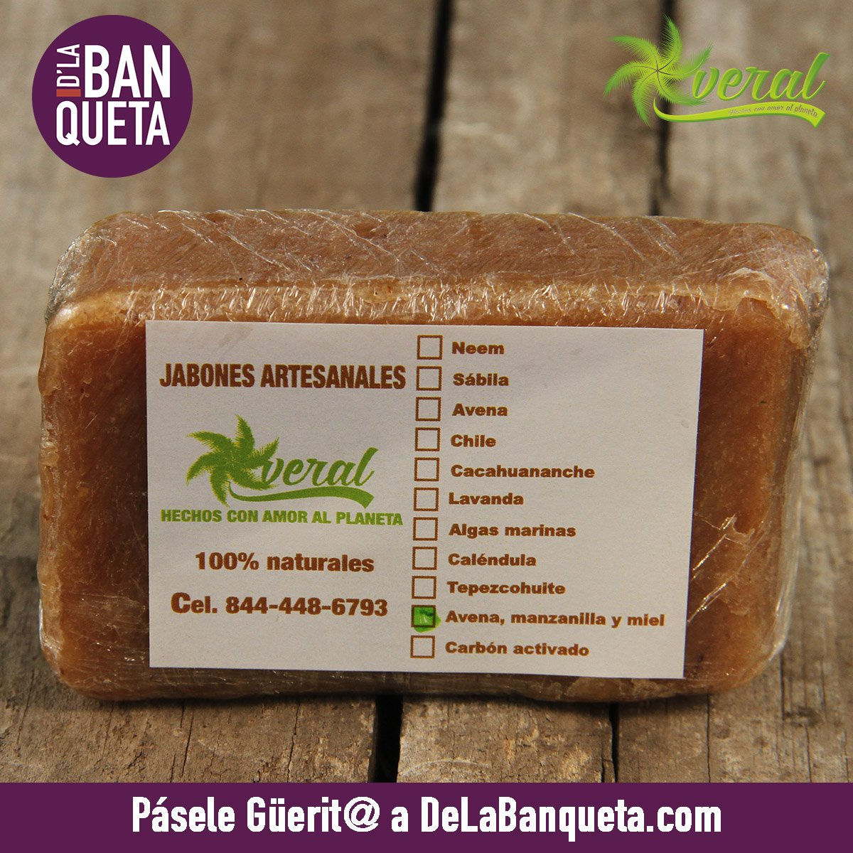Jabon de avena