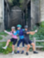 Fun on tour at Okunoshima