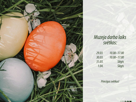 DARBA LAIKS SVĒTKOS