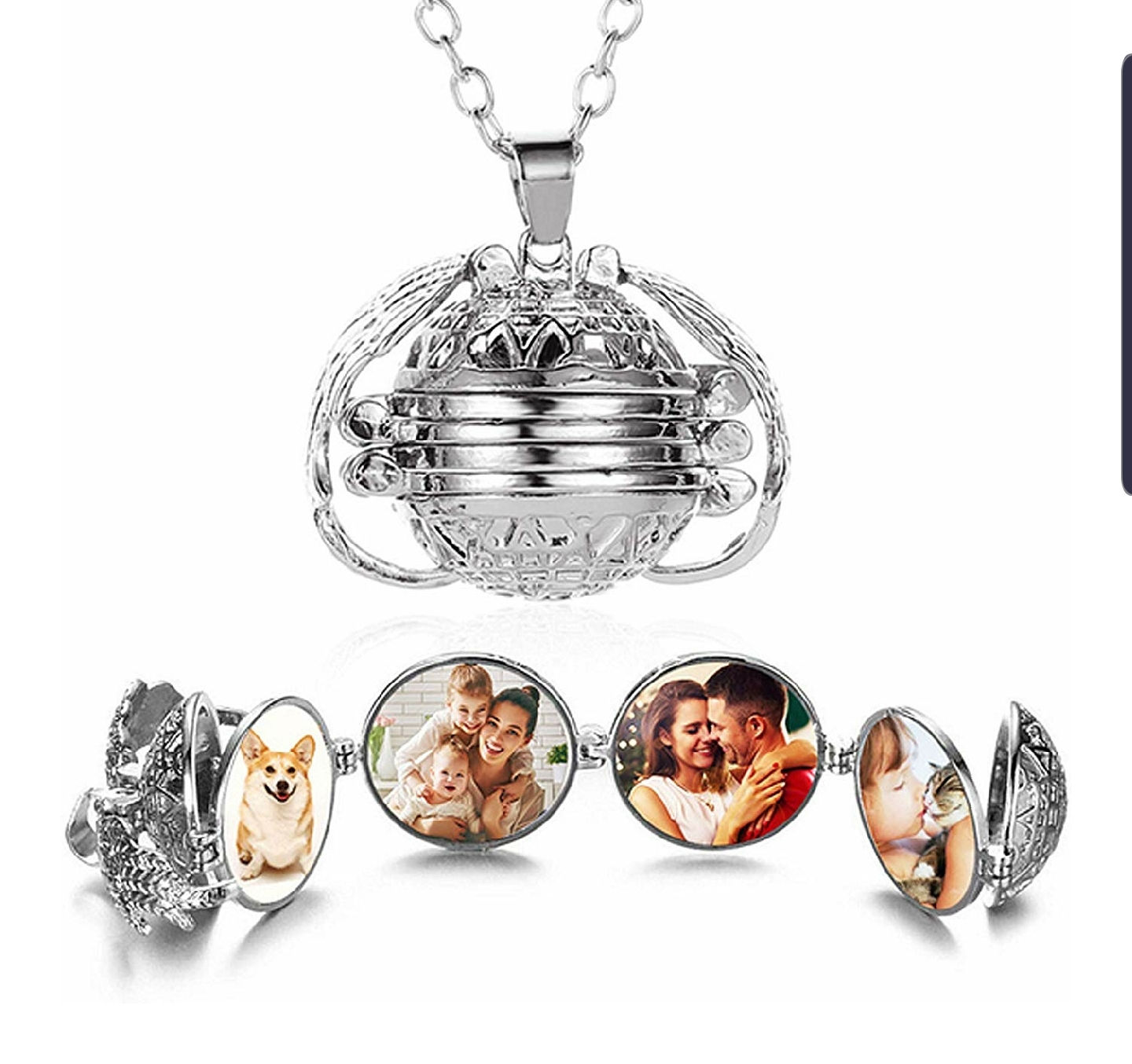 Silver Photo Locket (BOGO)
