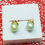 Thumbnail: Gold Plated Stud Earrings 