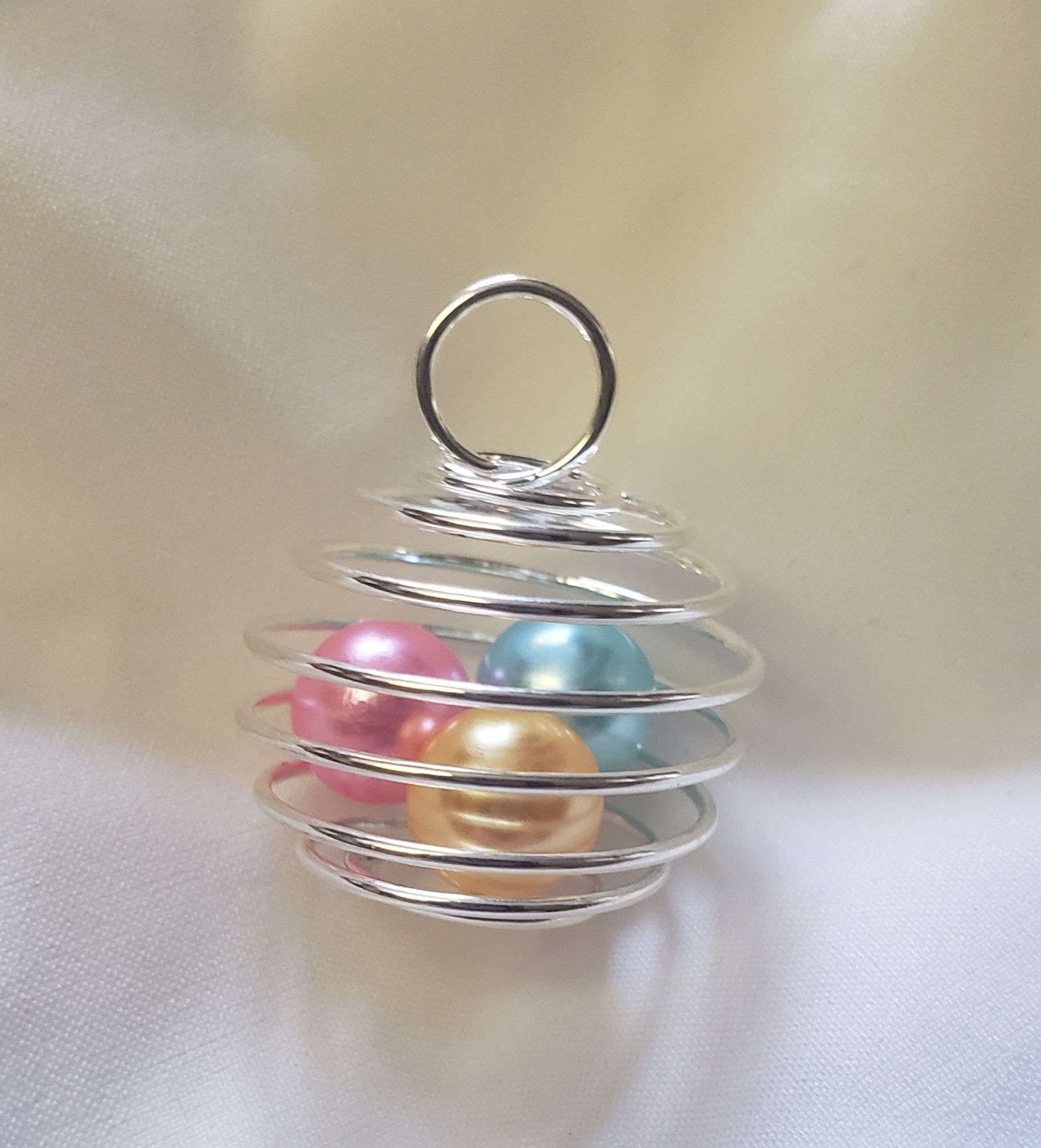 Edison Med Spiral Pearl Cage