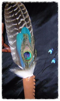 Thumbnail: Custom Made Feather Fans