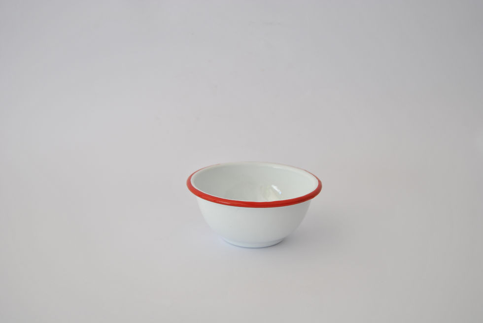 Miniatura: Bowl borde rojo, 3 tamaños