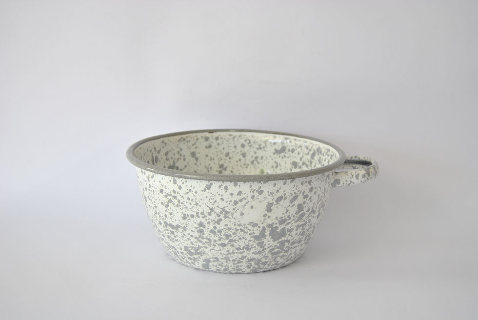 Miniatura: Bowl batidor moteado con asa