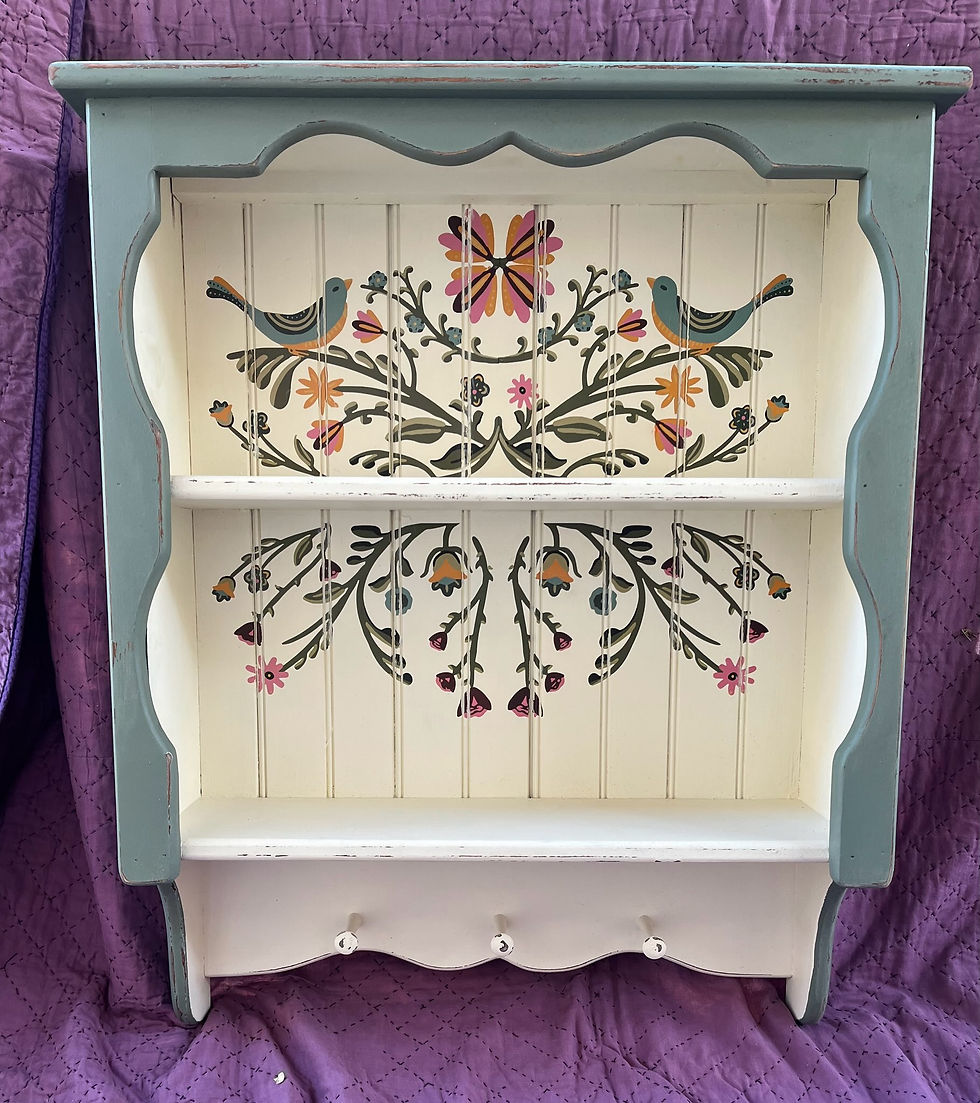 PA Dutch Styled Shelf Unit