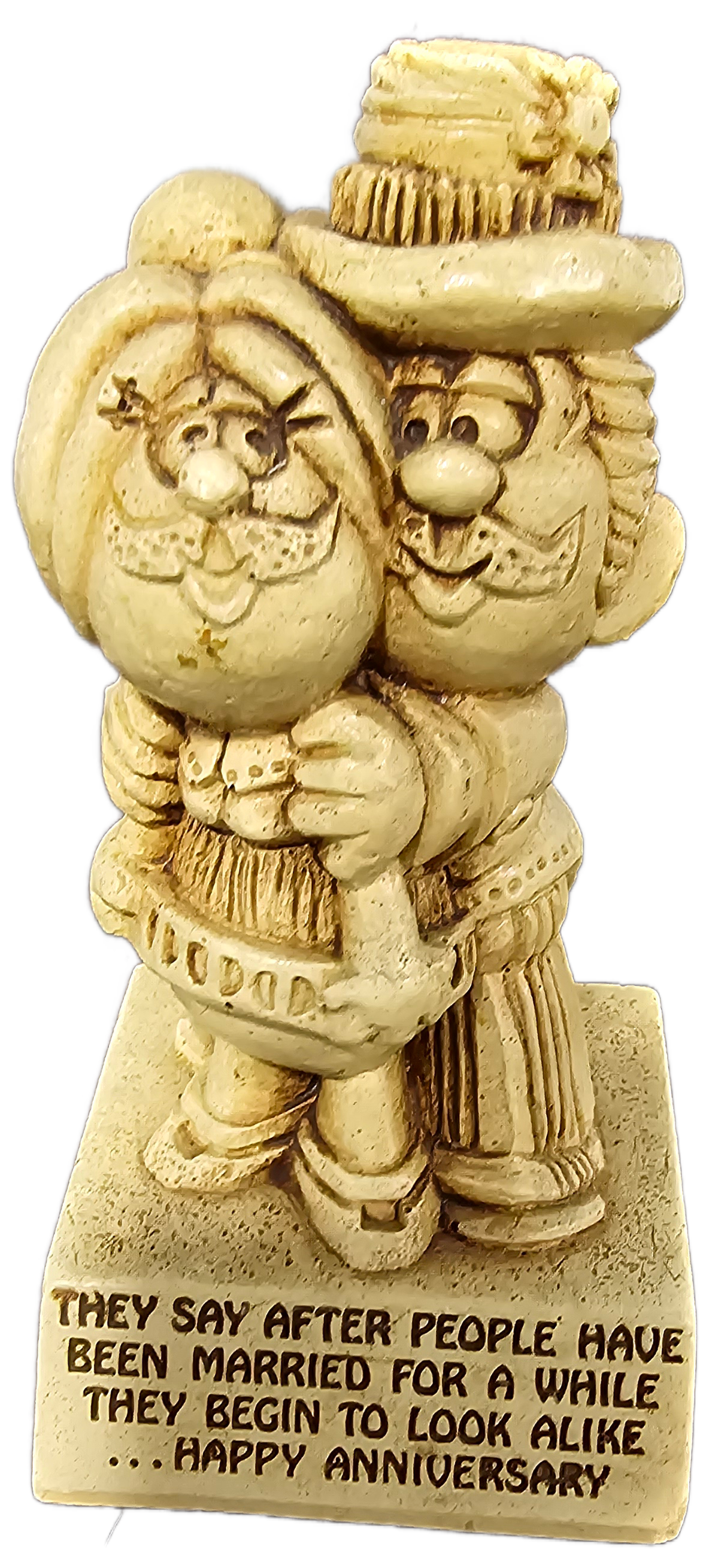 Vintage Anniversary Couple - 5 inches Tall