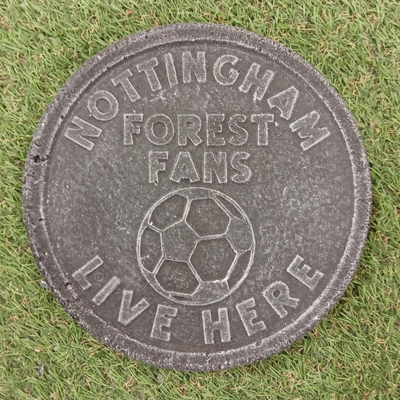 Nottingham Forest hanging football plaque