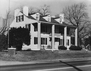 A 1973 photo of the White House Tavern on US 1 in Beltsville, aka Brown’s Tavern, built in 1834.