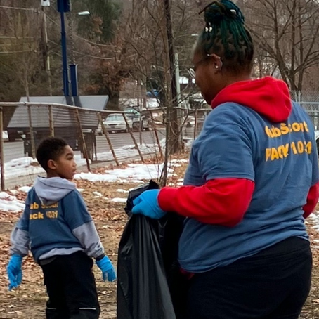 Cub Pack 1031 Begins The New Year With A Day of Service