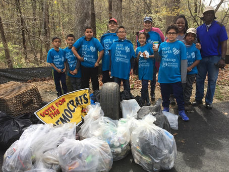 Anacostia Watershed Society Earth Day Cleanup on April 24, 2021