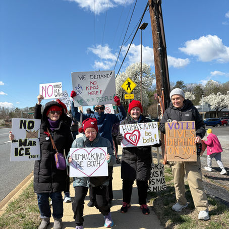 Beltsville Community Gathers for “No Kings” Demonstration