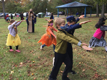 Falling into Action with Cub Pack 1031