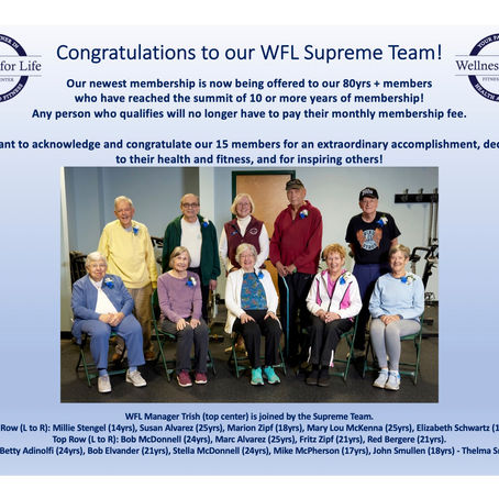 Celebrating 10 years of Dedication and Fitness at Wellness For Life!