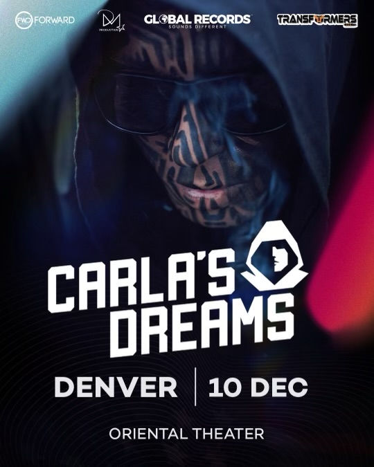 CARLA'S DREAMS - DENVER - Dec 10 - Door Opens 7PM - Show starts 8PM