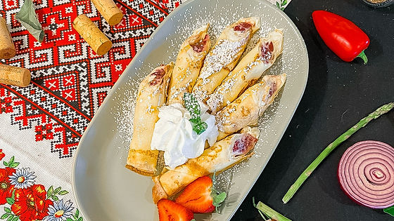 Blini cherry