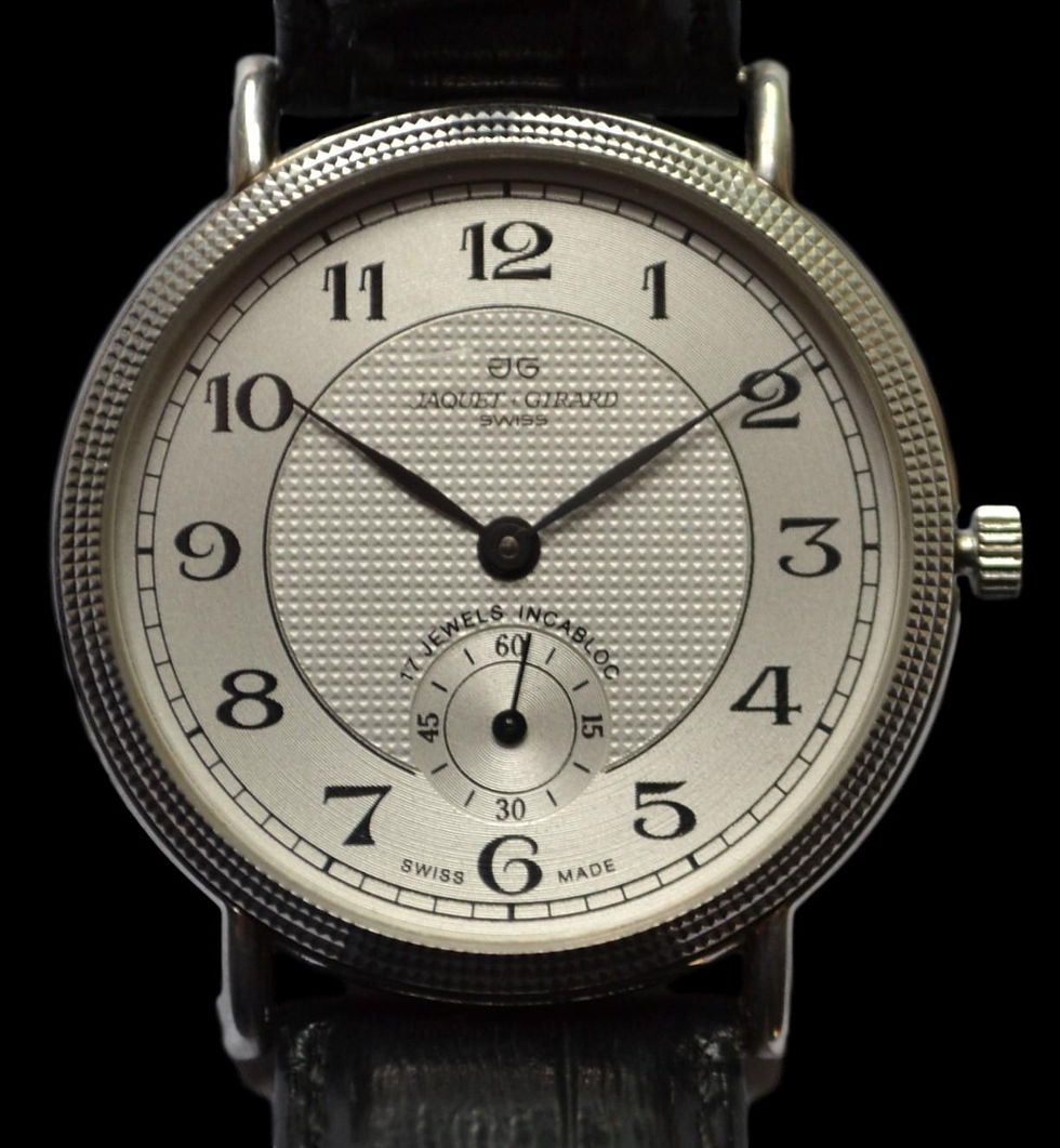 Montre Bracelet Homme, JAQUET-GIRARD, Suisse, Vers 2000 flag