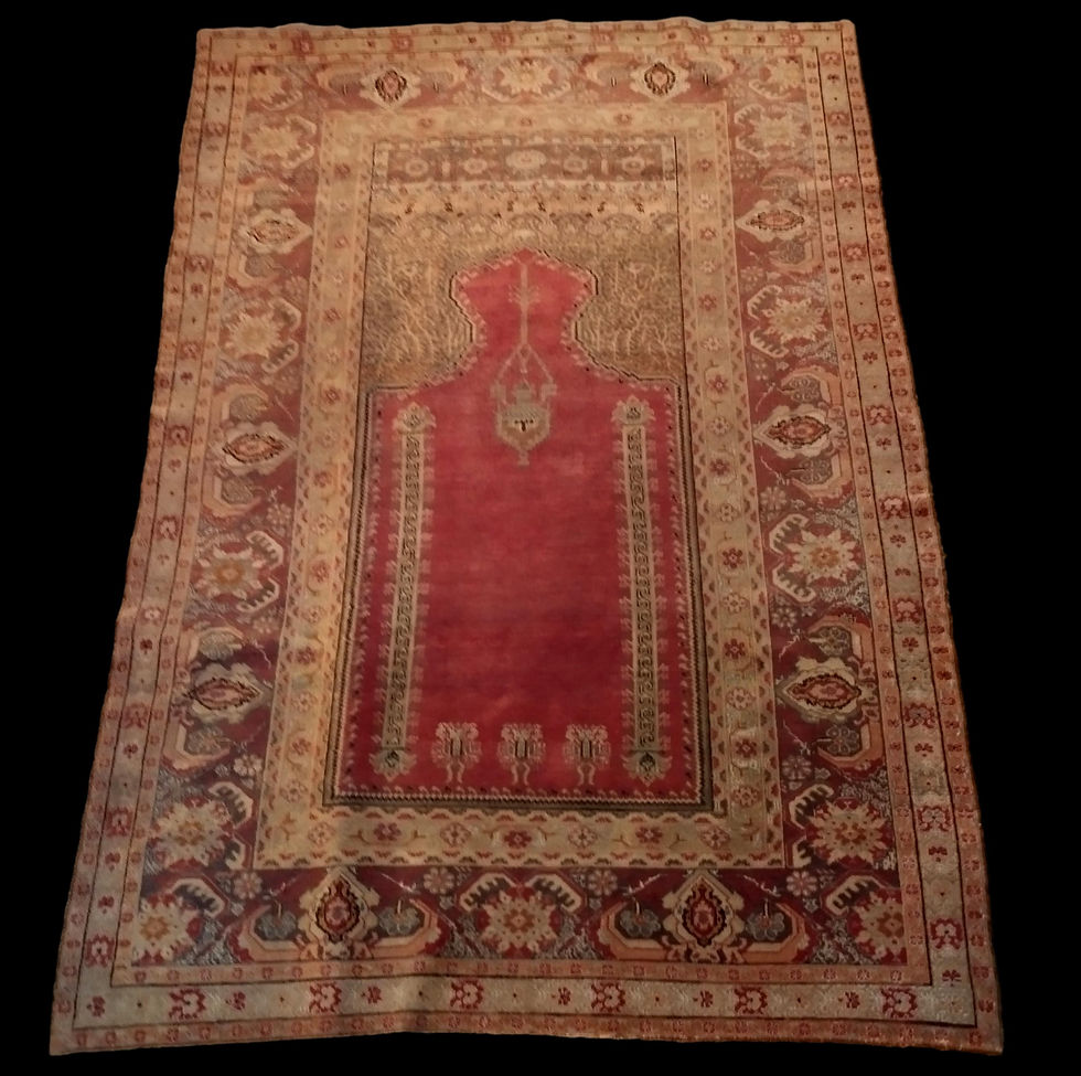 Tapis Kayseri, 143 cm x 207 cm, laine & soie, 1920 - 1930