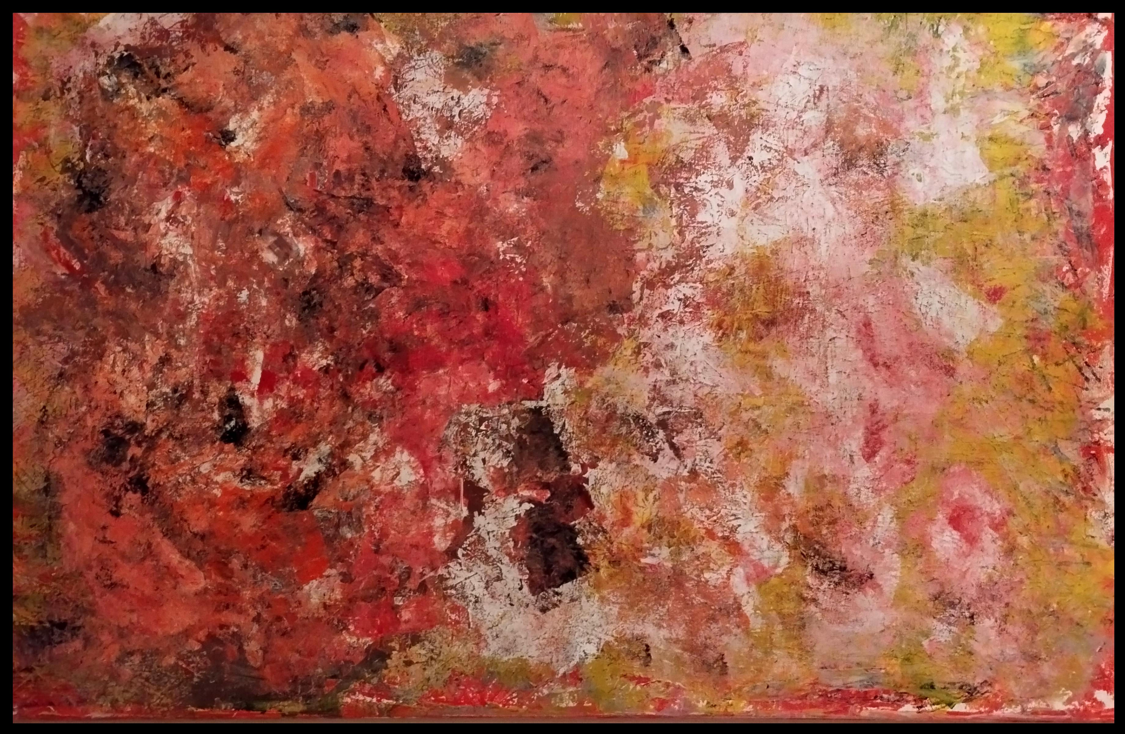 Erwin STEINBACH "le soleil se couche sur les champs" 2020