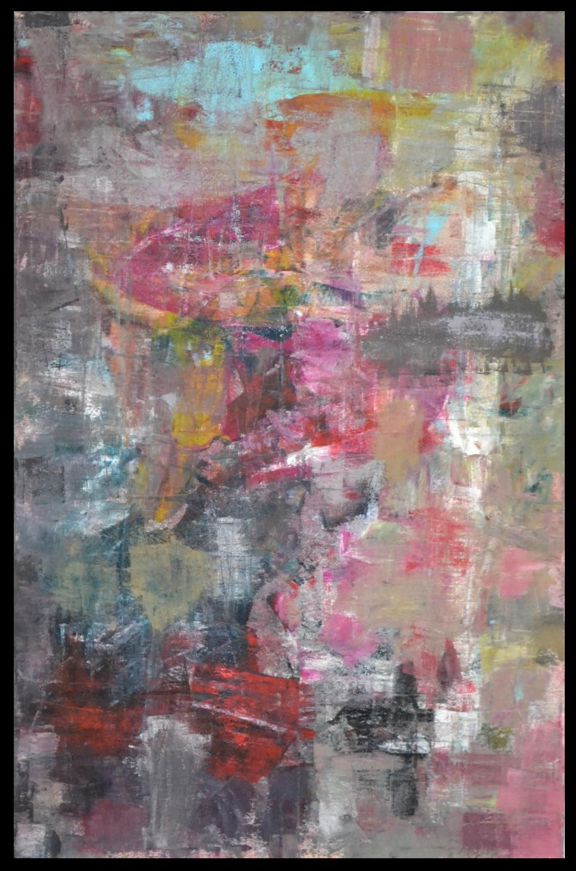 Erwin STEINBACH (1964-) "Mon chien ne sort jamais sans moi" 115 x 75 cm, France