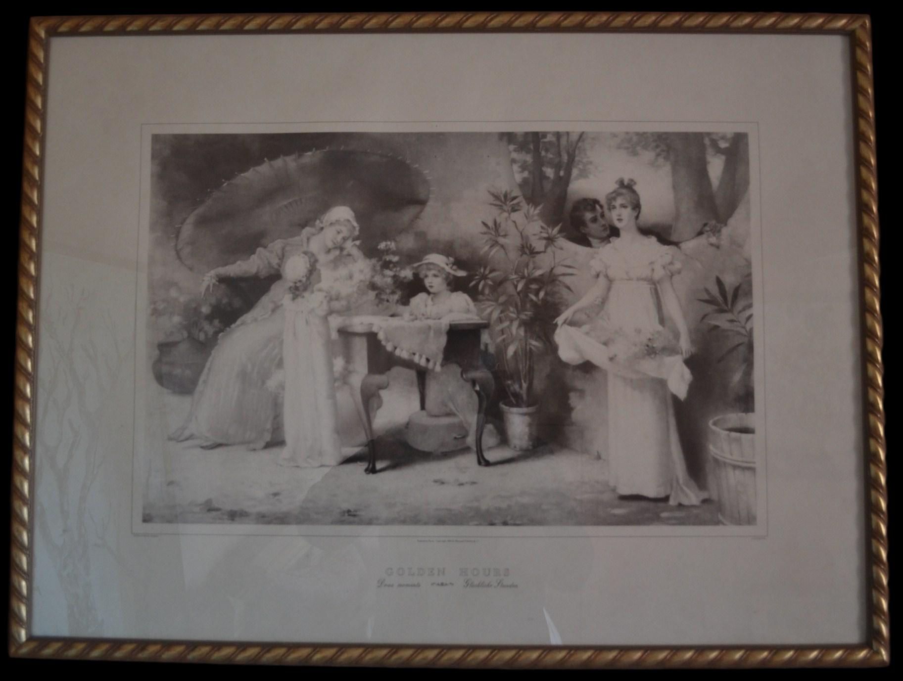 Maud GOODMAN , Gravure d'après un tableau de , circa 1894