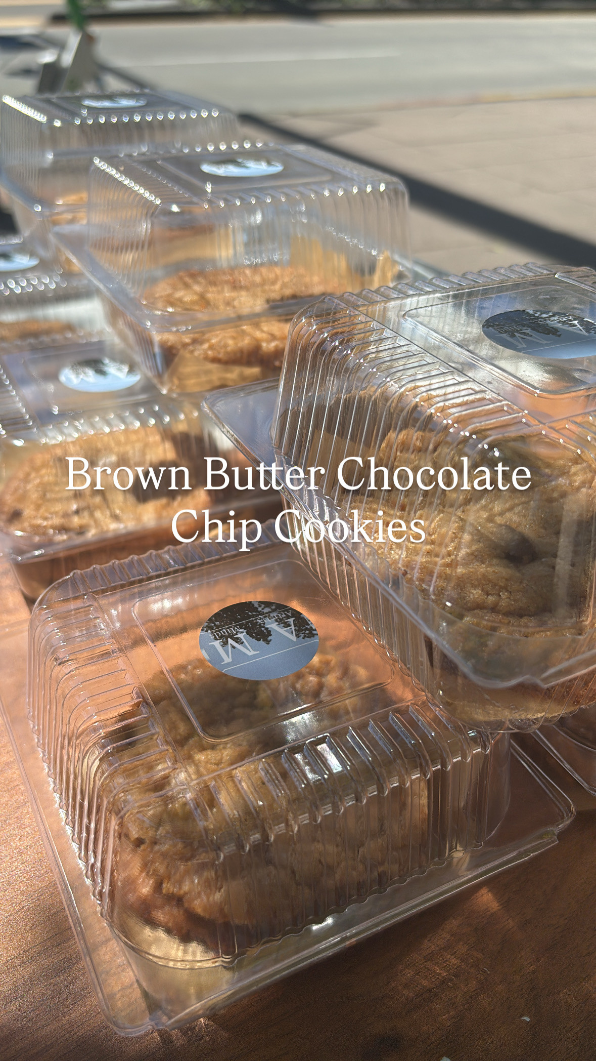 Brown Butter Chocolate Chip Cookie Box