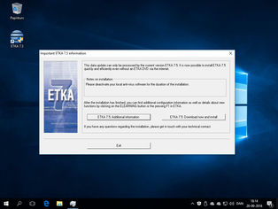 How to solve VW Audi Skoda ETKA 7.5 Update Error