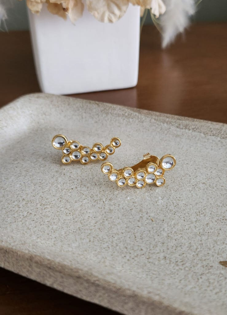 Miniatura: Ear Cuff Fabíola Dourada