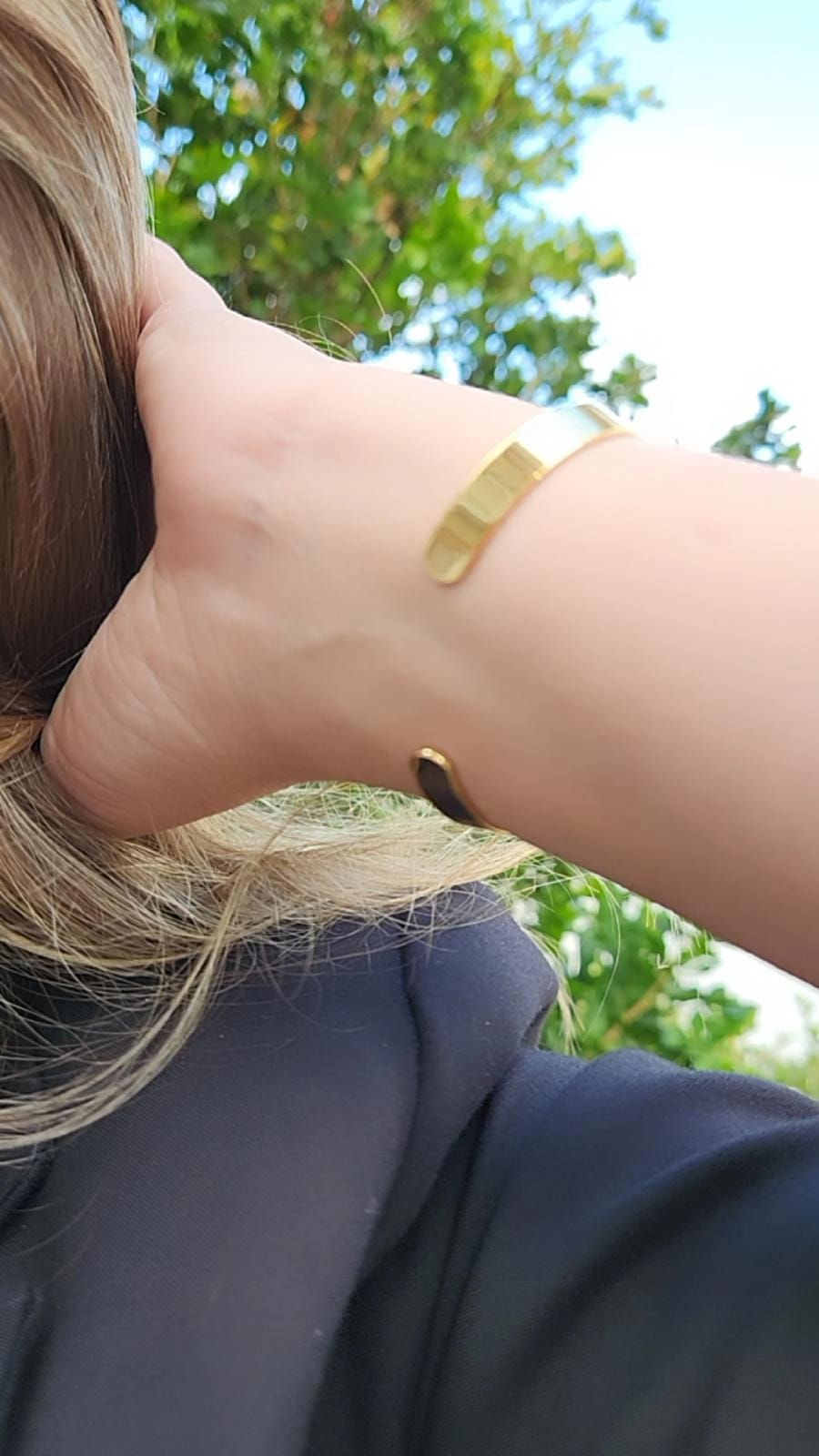 Miniatura: Bracelete Ponta Dourado