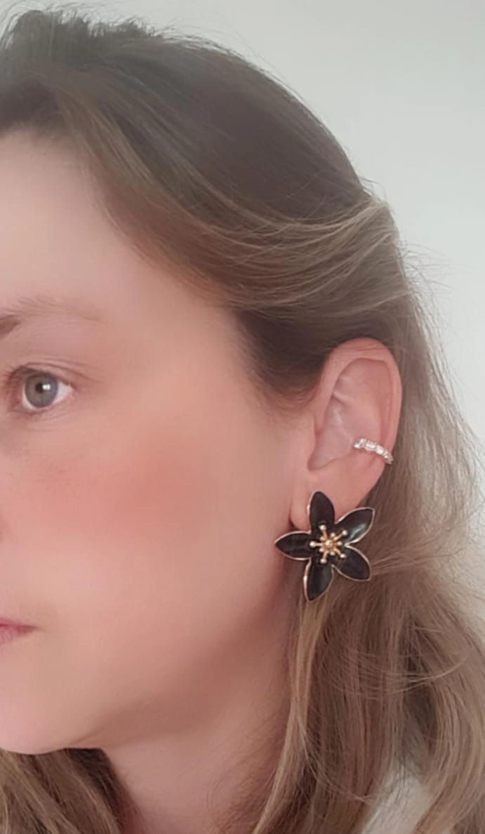 Miniatura: Piercing Fake com Zircônias