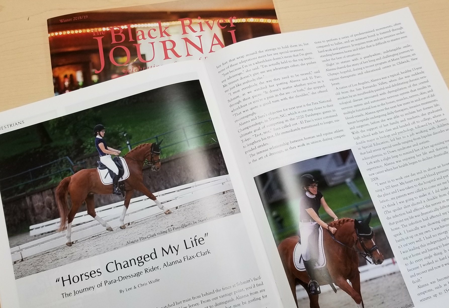"Horses Changed My Life" The Journey of Para-Dressage Rider, Alanna Flax-Clark