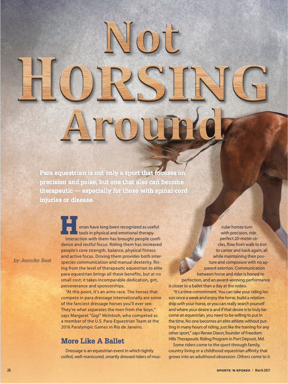 Not Horsing Around