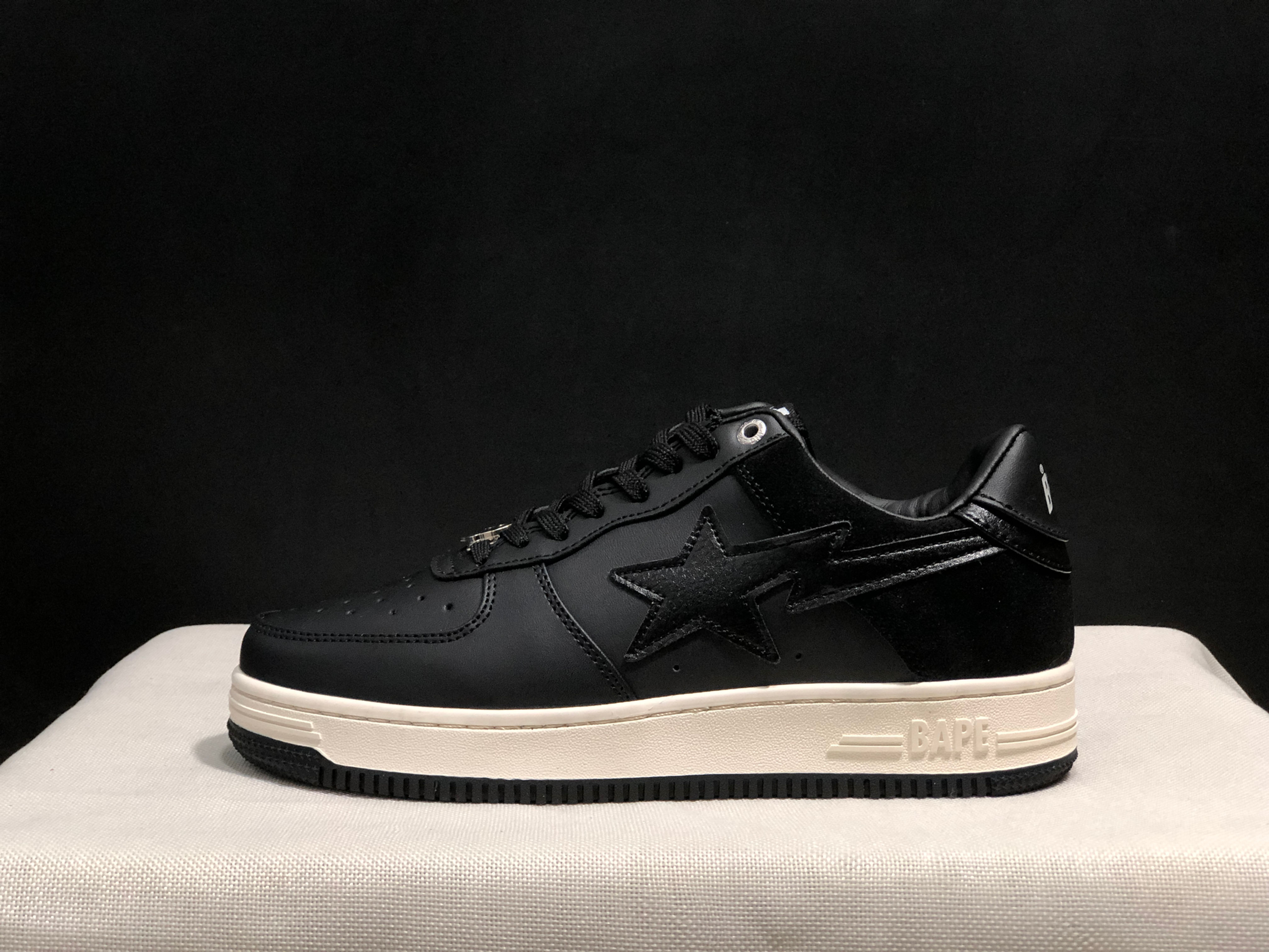 Bape Sta Low Black