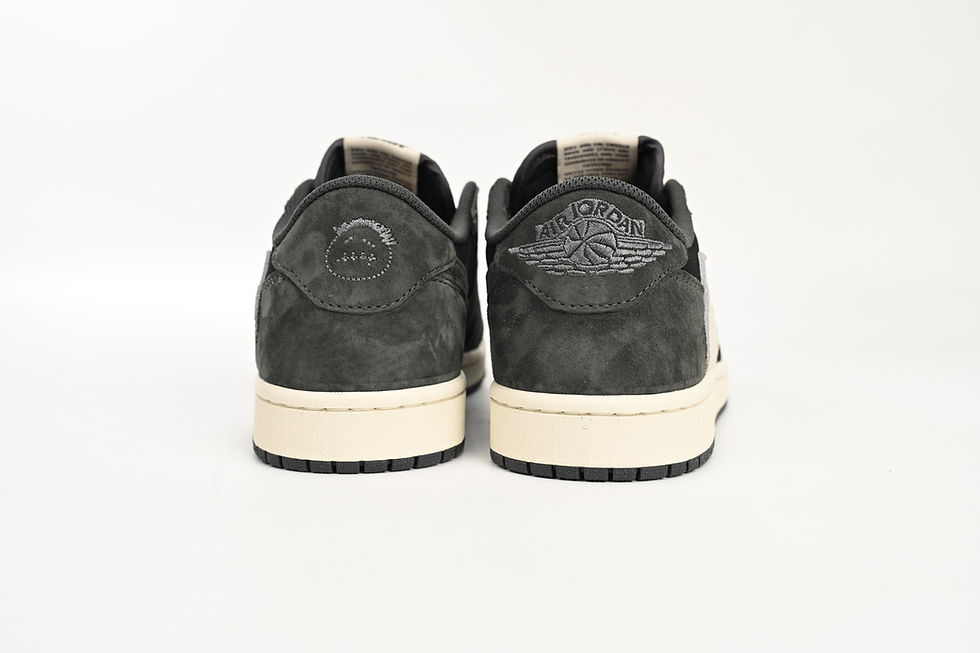 Miniatura: Travis Scott x Air Jordan 1 Low Black Grey Low Help