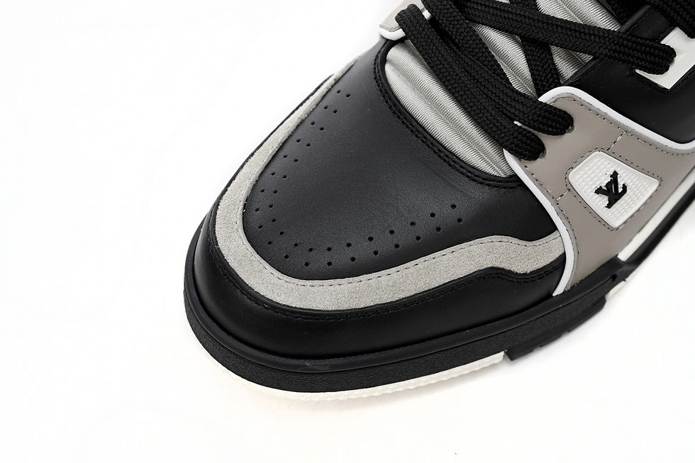 Miniatura: 1AAHS2 Louis Vuitton Trainer Cowboy Black Gray