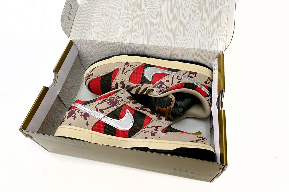 Miniatura: 313170-202 Nike Sb Dunk Low Freddy Krueger