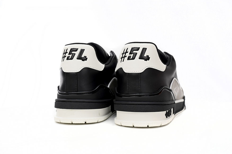 Miniatura: 1AAHS2 Louis Vuitton Trainer Cowboy Black Gray