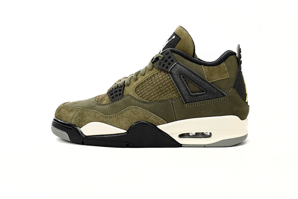 FB9927-200 Air Jordan 4 Craft “Olive”