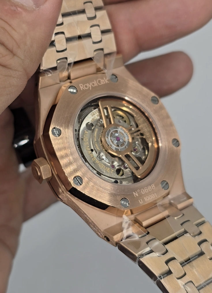 Miniatura: Audemars Royal Oak Rose Gold Maq. Grabada