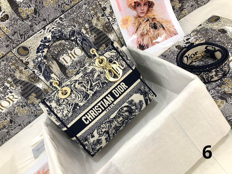 Miniatura: Bolsa Dior Lady D-Lite