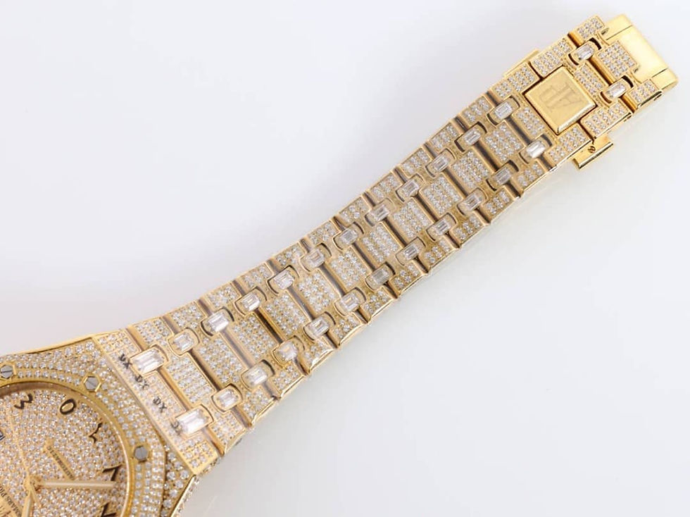Miniatura: Audemars Gold Diamonds 1:1