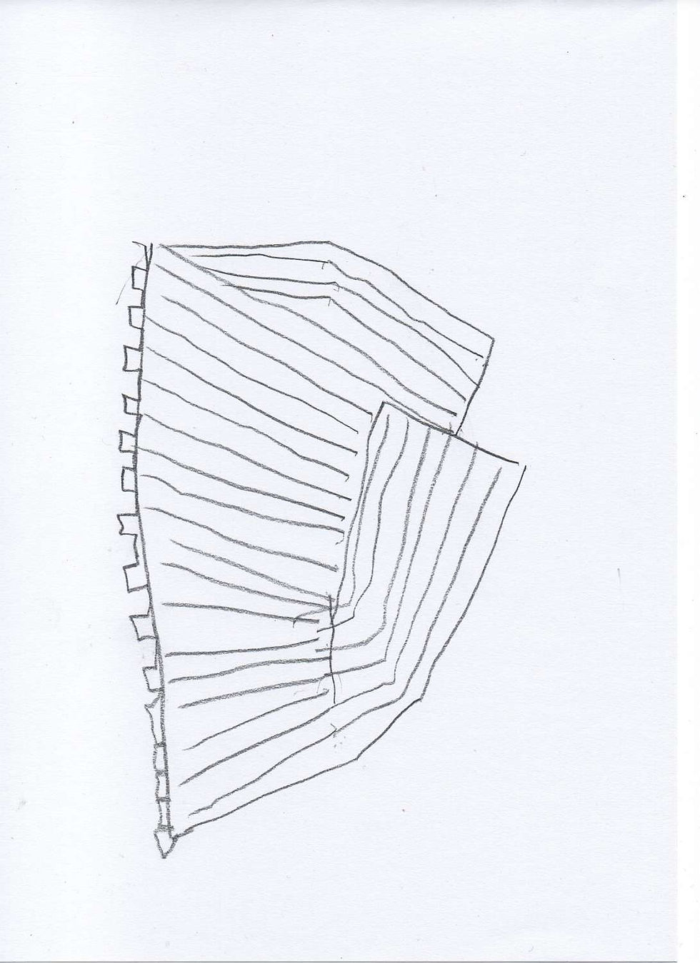 6 Bleistiftzeichnung,30 X 20 cm, 2018, 300,00 €