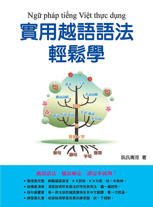 《實用越語語法輕鬆學》平面書封