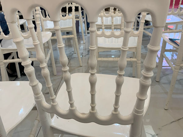 White Napoleon III Chair