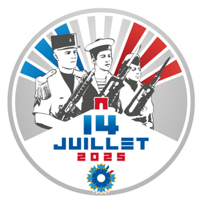 Yvard présent le 14 juillet à l'occasion de la Fête Nationale et des 100 ans du Bleuet de France