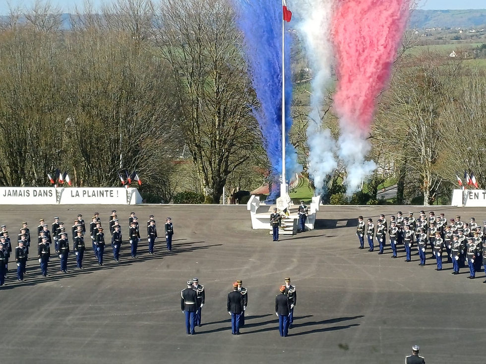 Invité d'Honneur au baptême de la 138ème promotion d'élèves gendarmes - ESOG CHATEAULIN (29)