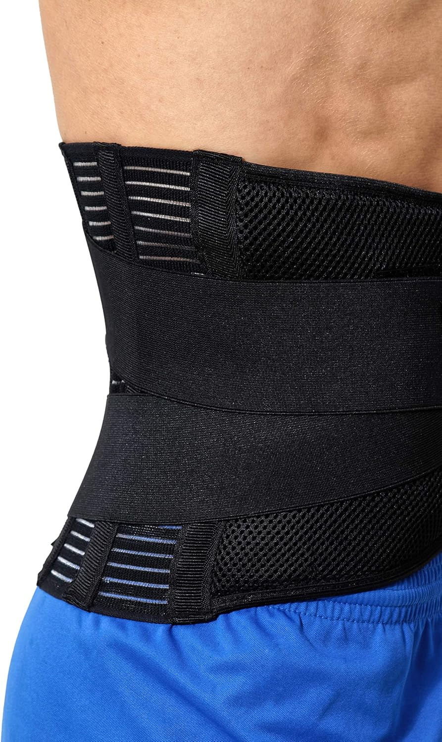 Thumbnail: NEOtech Care - Rückenbandage für die Lendenwirbelsäule - verstellbare Kompre