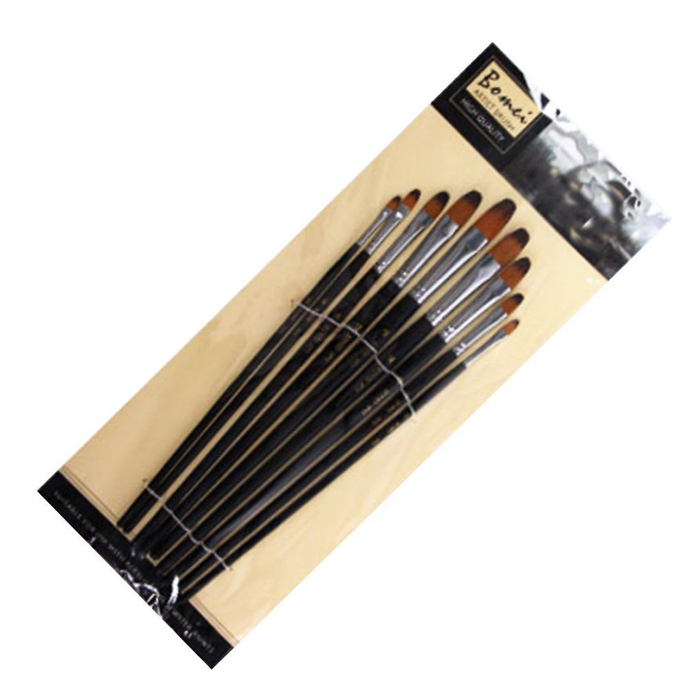 Thumbnail: LKKLILY Paint Brushes best for Professional-9 Brushes Set of Round Brushes, Draw
